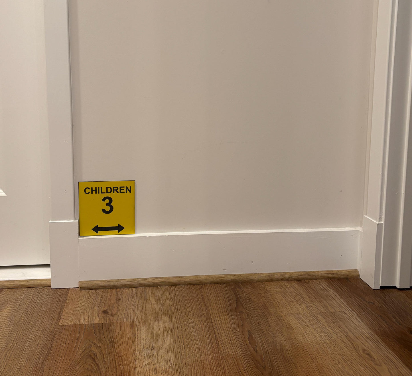 Personalized Fire Safety Sign for Pets & Kids