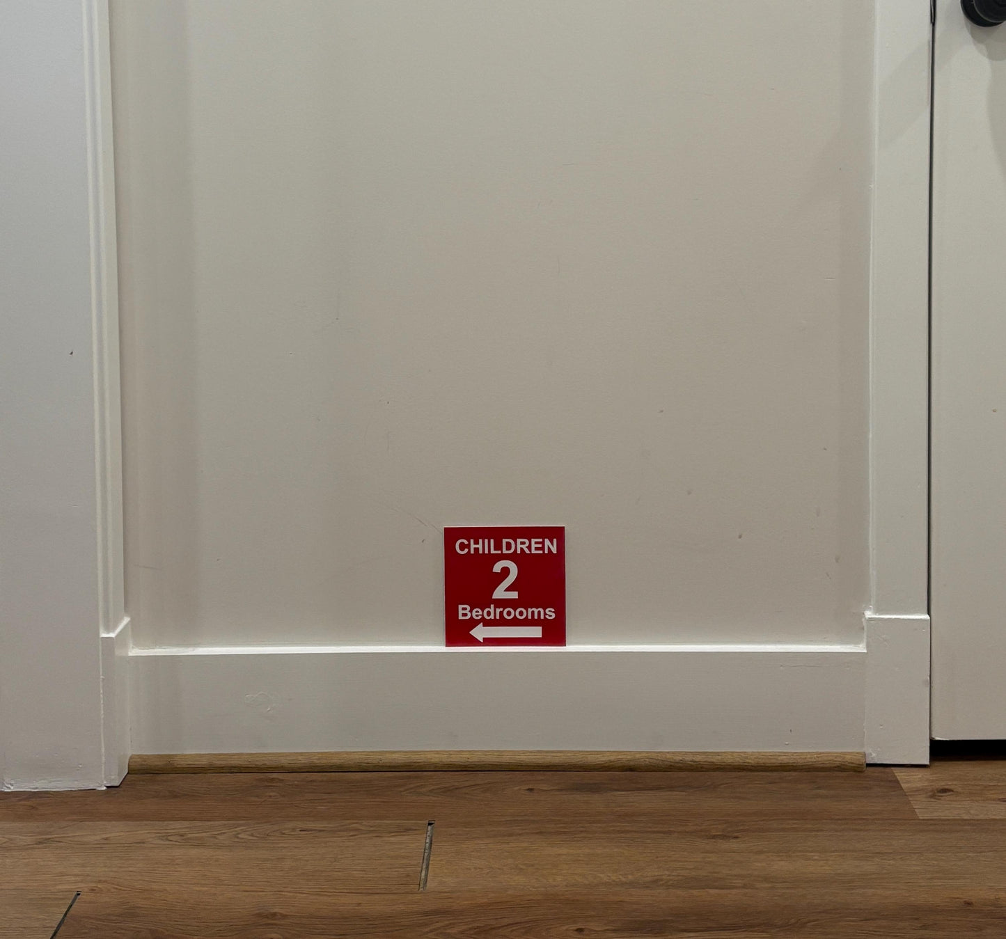 Personalized Fire Safety Sign for Pets & Kids