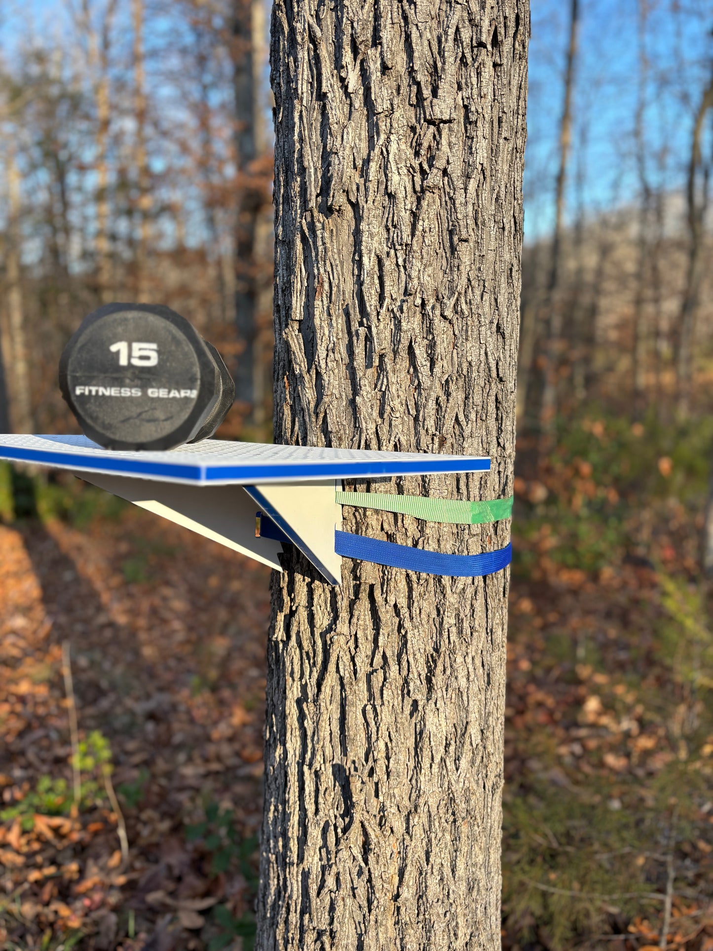 The "Outpost" Tree-Mounted Station | Portable Game Processing & Bait Table