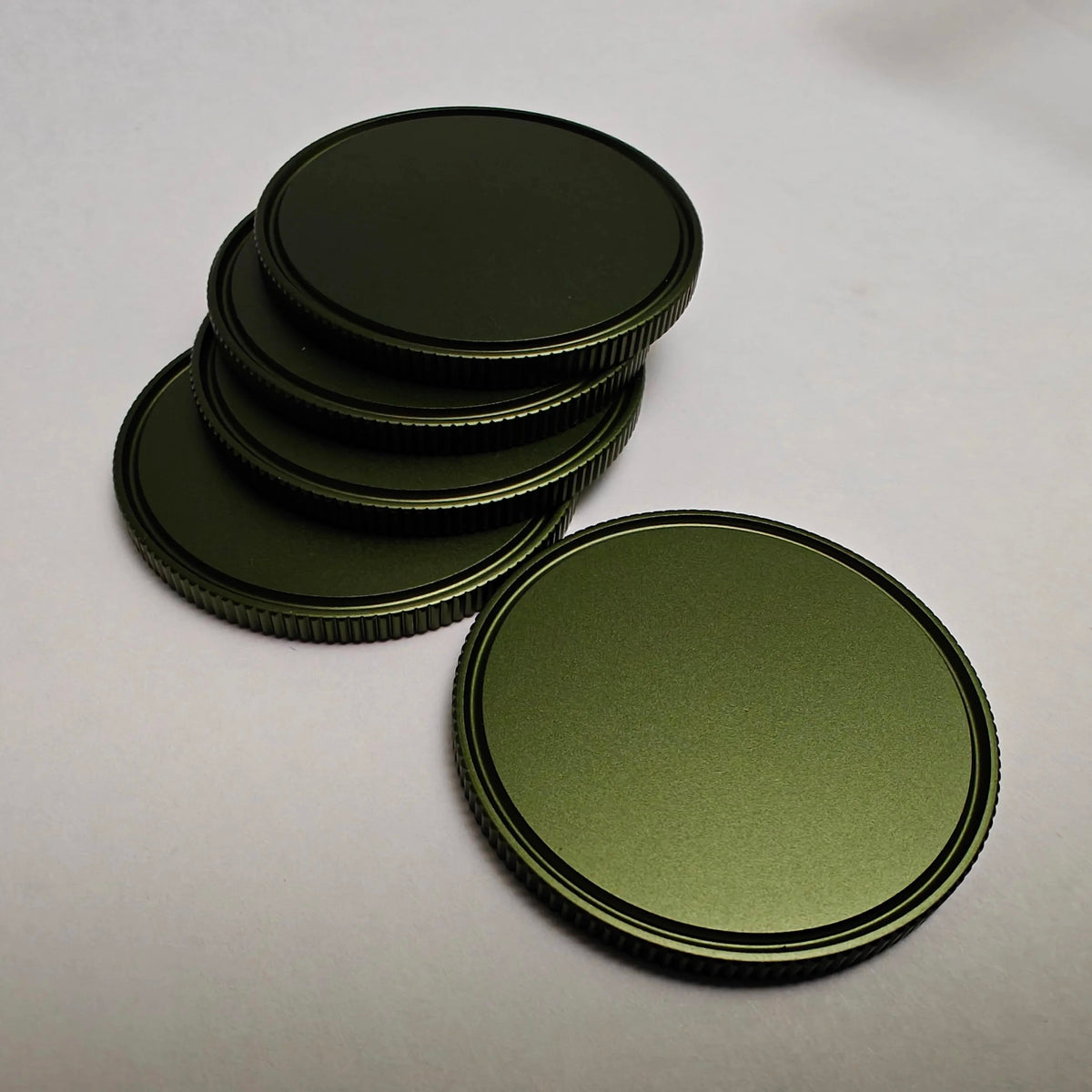 Anodized Aluminum Challenge Coin Blanks | Laser Ready Engraving Stock ...