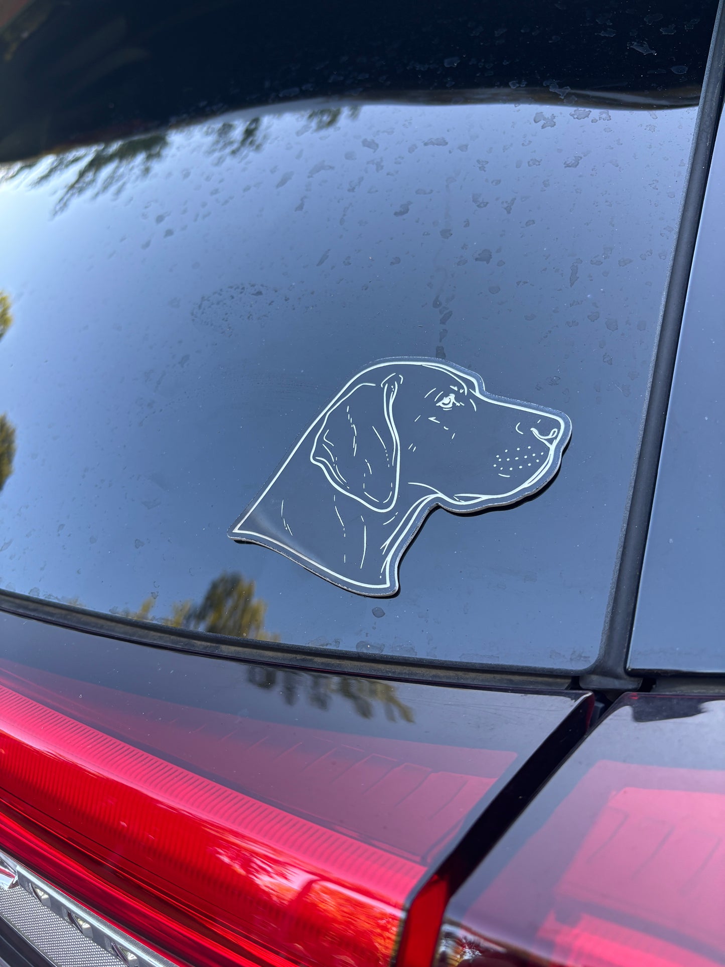 Wag Swag: UV-Resistant Pet Decals & Car Emblems