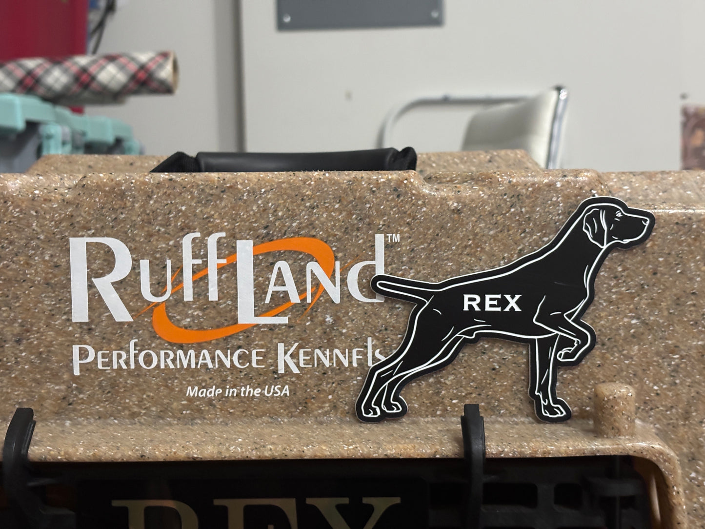 Custom Engraved Dog Breed Emblem (1/16" Rigid Plastic)