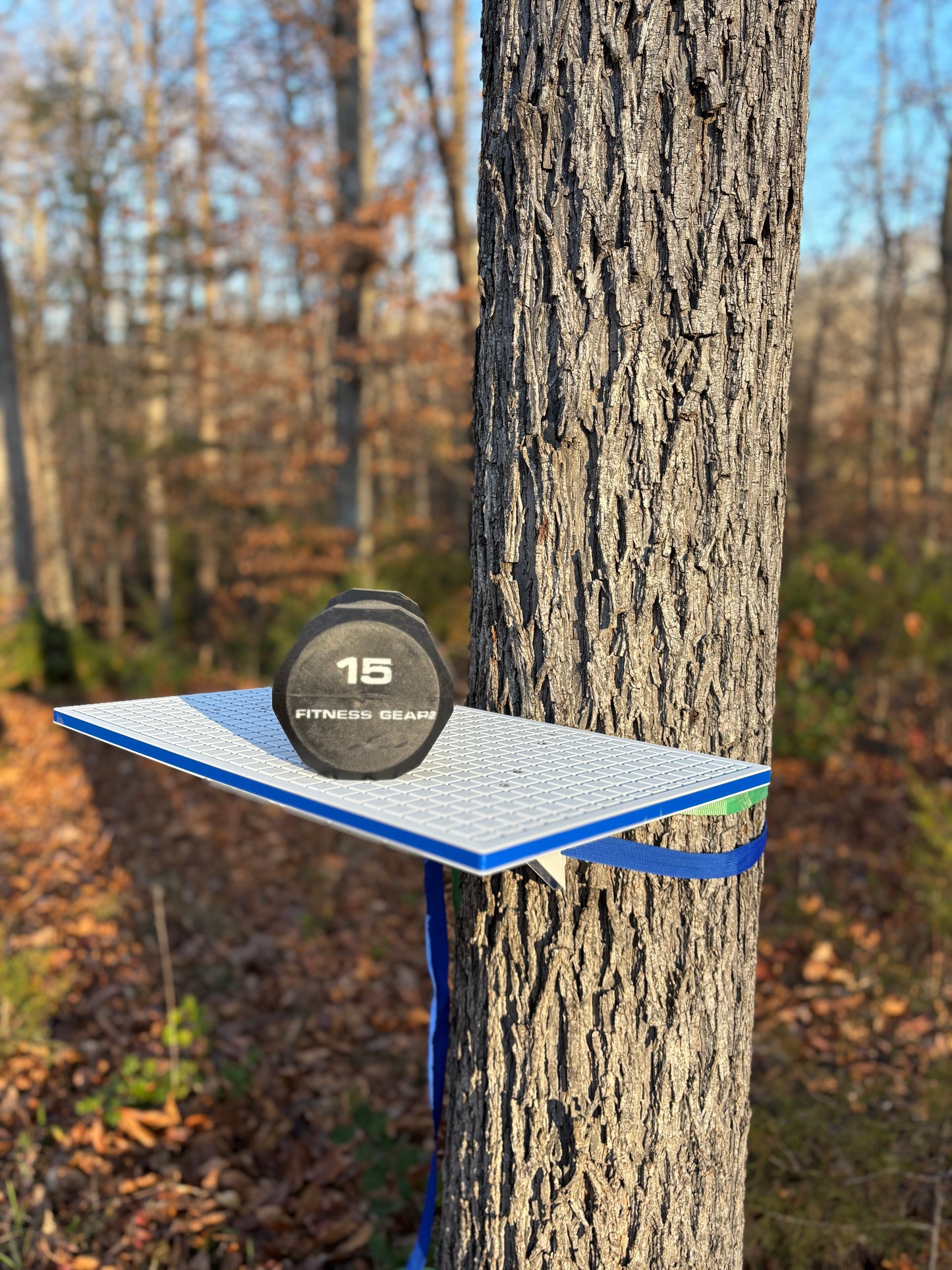 The "Outpost" Tree-Mounted Station | Portable Game Processing & Bait Table