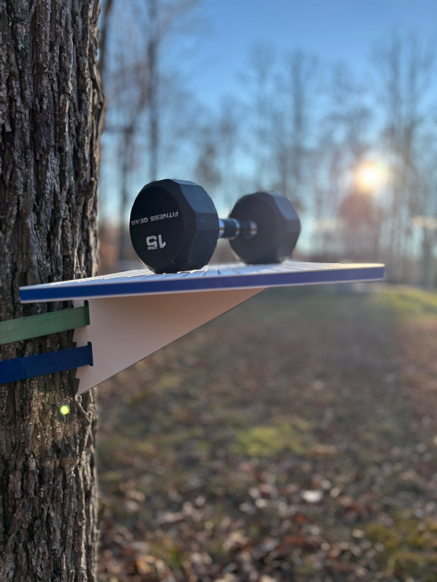 The "Outpost" Tree-Mounted Station | Portable Game Processing & Bait Table