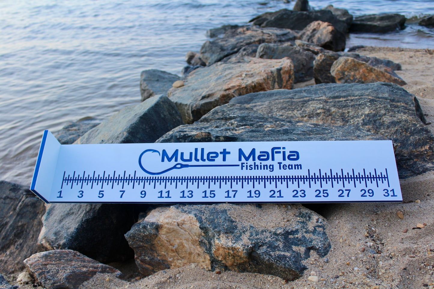 ProMeasure Tournament Bump Board | 32" Walleye & Bass Ruler (HDPE)